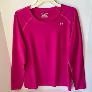 Under Armour Women's XL T Shirt  Fitted Heatgear